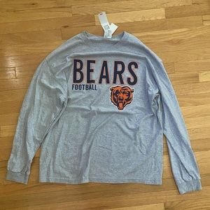Chicago Bears Football Long Sleeve Shirt NWT Size 2xl Mens